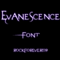 Evanescence Font
